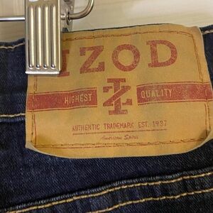 Mens IZOD Dark Blue Comfort Stretch Denim